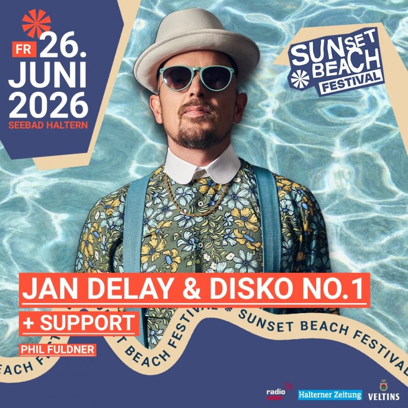 Jan Delay, Sunset Beach Festival