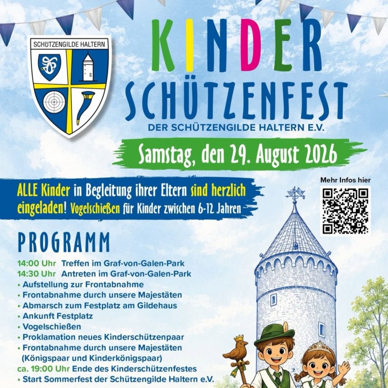 Kinderschützenfest, Schützengilde Haltern am See